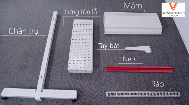 kệ siêu thị lưng tôn lỗ