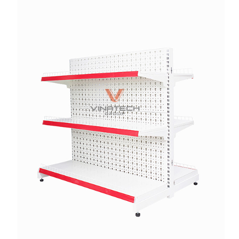 Kệ siêu thị tôn đục lỗ loại dày