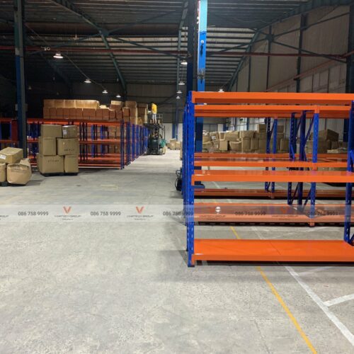 Kệ trung tải 3 tầng C2000 x R600 x D2000 bắt ốc 1