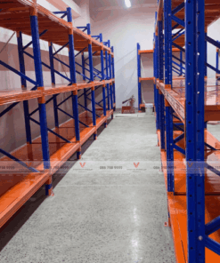 Kệ trung tải 4 tầng C2000 x R600 x D2000 bắt ốc 2