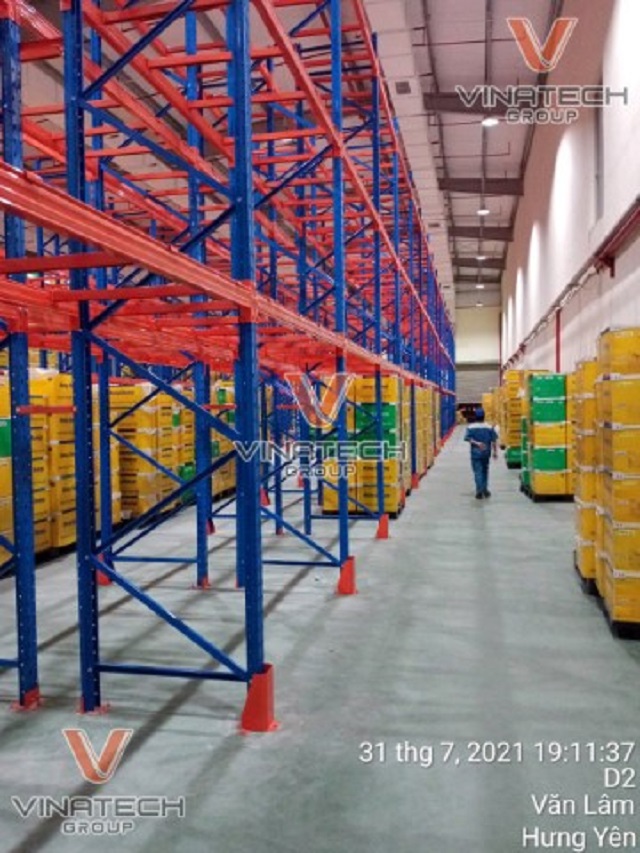 installation of racks at Dong Duong Plastic Company