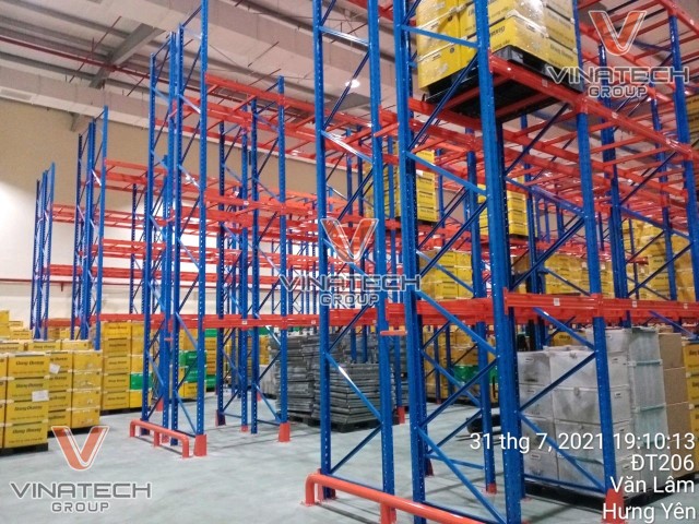 installation of racks at Dong Duong Plastic Company