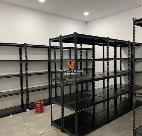 Kệ sắt V lỗ lót ván