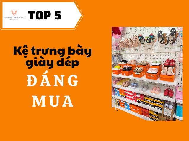 Kệ trưng bày giày dép