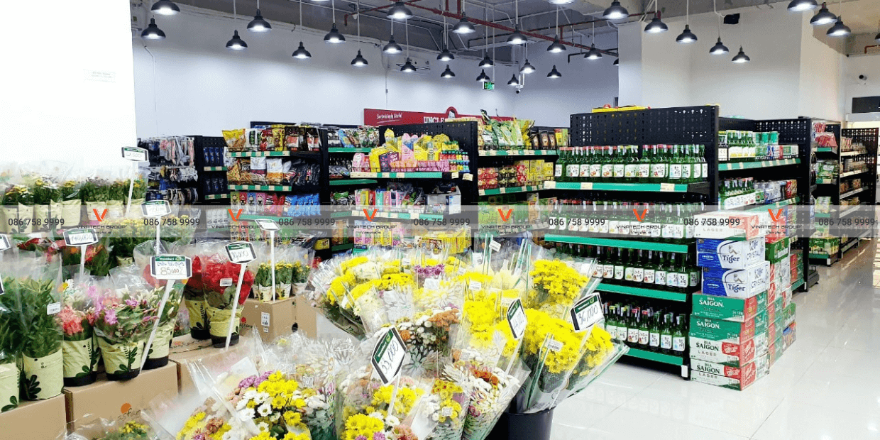Dự án setup giá kệ cho siêu thị Wonmart Bình Chánh, Hồ Chí Minh 1