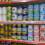 Vinatech lắp kệ siêu thị tại Bình Phước cho hệ thống sữa Đông Anh 1