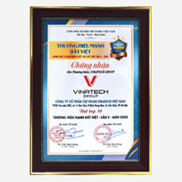 Certificate of Strong Brand Dat Viet