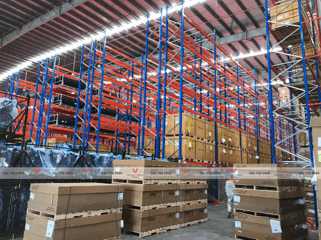 dự án kệ pallet 3