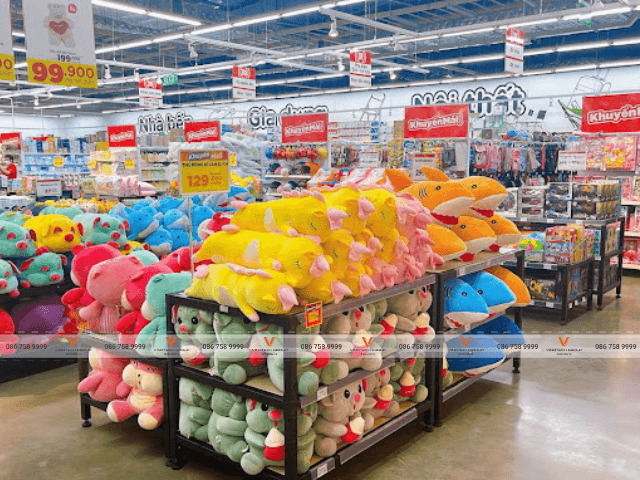 Dự án lắp đặt kệ siêu thị tại siêu thị GO! Buôn Ma Thuột tỉnh Đắk Lắk 4