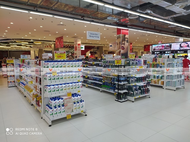 Dự án lắp đặt kệ siêu thị tại siêu thị GO! TP Thái Nguyên 1