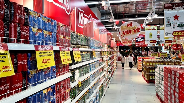 KỆ SIÊU THỊ TẠI SIÊU THỊ GO! THÁI NGUYÊN 1