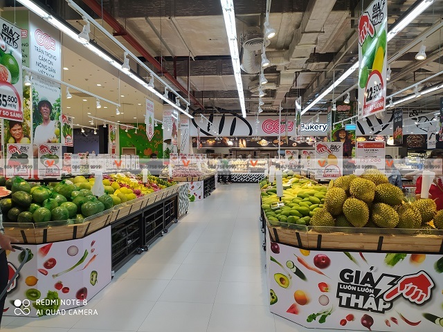 Dự án lắp đặt kệ siêu thị tại siêu thị GO! TP Thái Nguyên 3