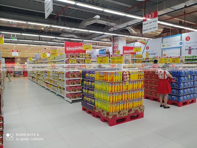 Dự án lắp đặt kệ siêu thị tại siêu thị GO! TP Thái Nguyên 4