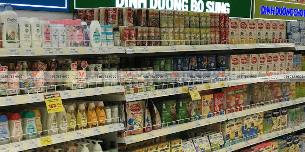 Dự án lắp đặt kệ siêu thị tại siêu thị GO! TP Đà Nẵng 1