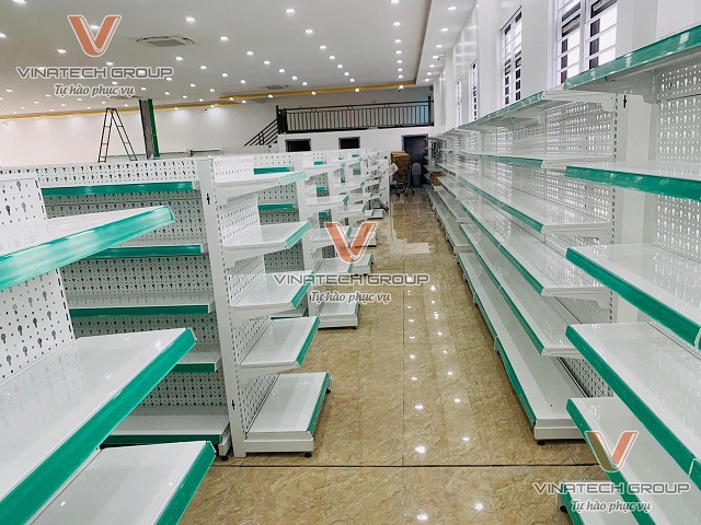 Lắp đặt kệ siêu thị tại siêu thị thực phẩm OCOP TP Vinh tỉnh Nghệ An 6