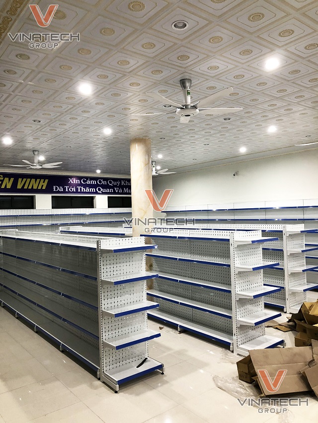 kệ siêu thị tại siêu thị Biên Vinh tỉnh Hưng Yên 5