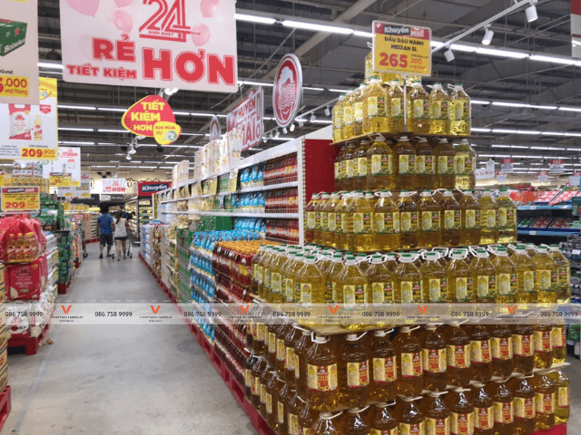 Dự án lắp đặt kệ siêu thị tại GO! tỉnh Trà Vinh của Vinatech Group 4