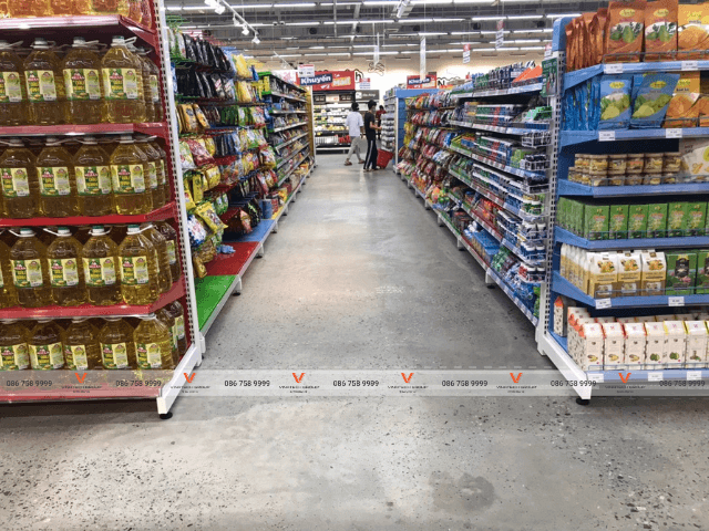 Dự án lắp đặt kệ siêu thị tại GO! tỉnh Trà Vinh của Vinatech Group 5