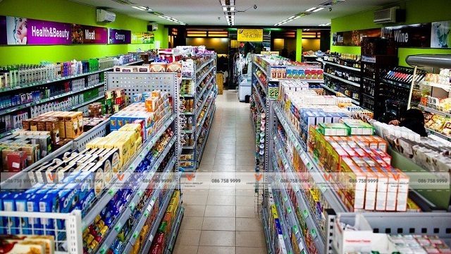 kệ siêu thị tại siêu thị AMART thành phố Hội An tỉnh Quảng Nam 2