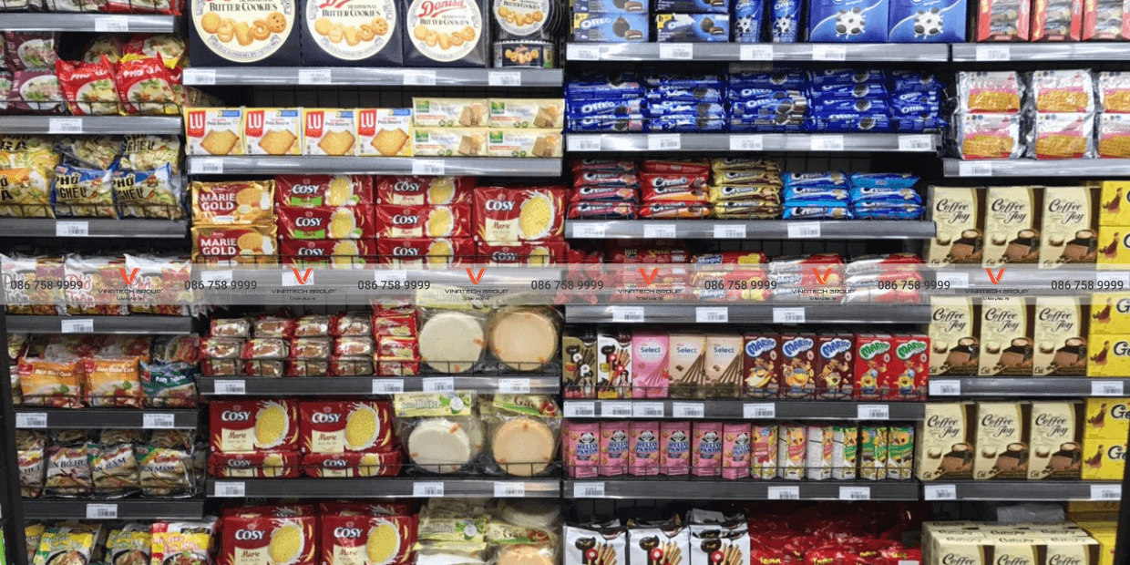 Dự án lắp đặt kệ siêu thị tại siêu thị Coop Food tỉnh Phú Yên 1