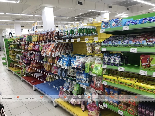 kệ siêu thị tại GO! tỉnh Bình Định 5