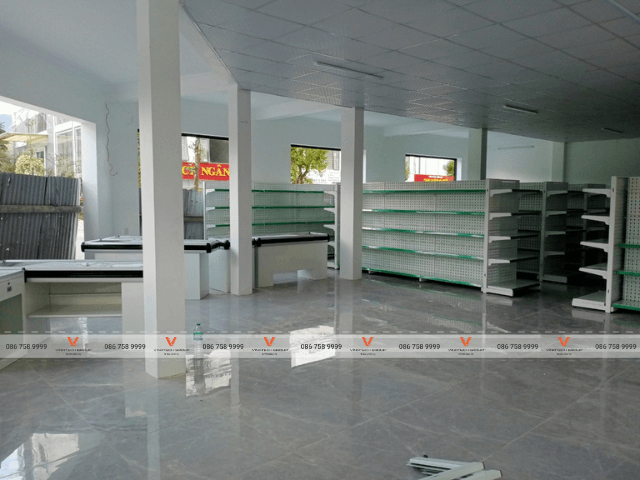 Dự án lắp đặt kệ siêu thị tại tạp hóa anh Giang tỉnh Lai Châu 4
