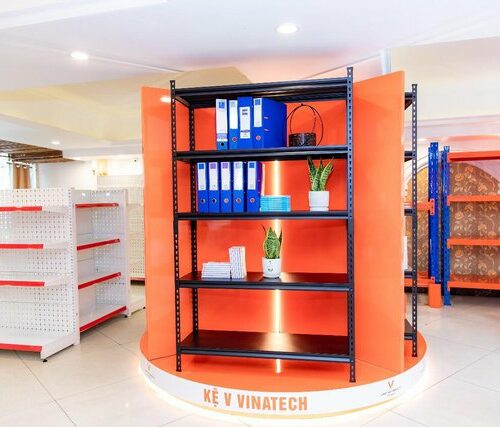 Kệ sắt V lỗ đa năng