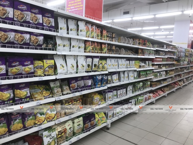 kệ siêu thị tại siêu thị GO! tỉnh Lâm Đồng 2