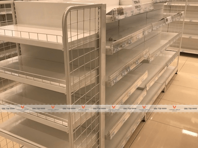 kệ siêu thị tại siêu thị AEON MAX VALUE 6