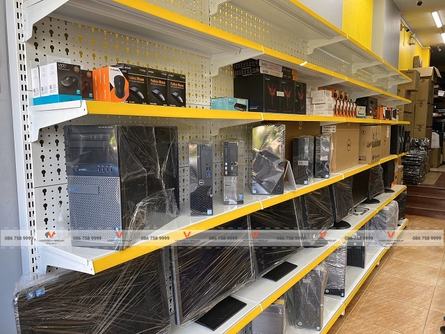 kệ siêu thị tại siêu thị máy tính Khóa vàng tại TPHCM 3