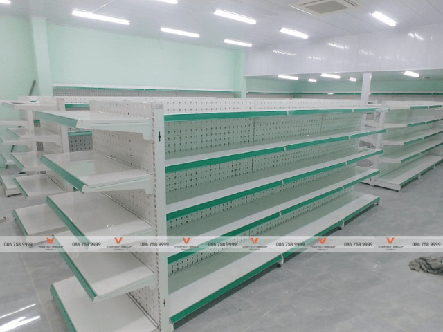 Dự án lắp đặt kệ siêu thị tại siêu thị Full Market TP Đà Nẵng