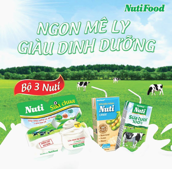 VINATECH HOÀN THIỆN DỰ ÁN KỆ QUẢNG CÁO NUTIFOOD