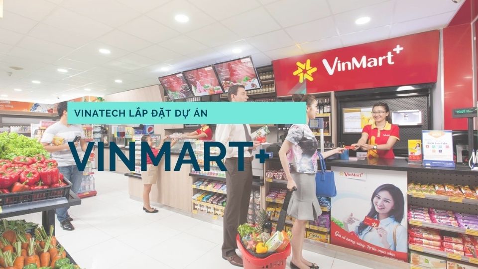 Kệ siêu thị Winmart do Vinatech lắp đặt và hoàn thiện 2025