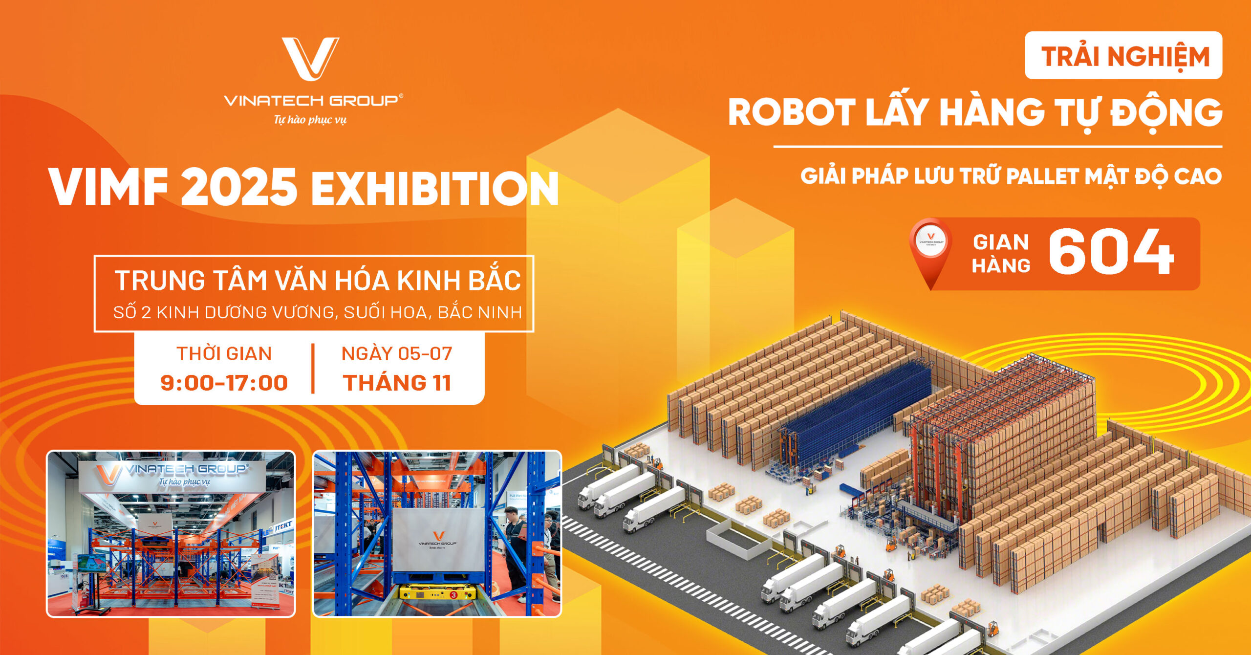 Thư mời tham quan gian hàng VIMF Bắc Ninh 2025