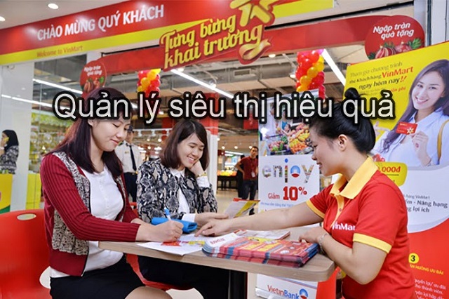 cách quản lý siêu thị