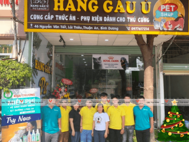 địa điểm mở cửa hàng thú cưng