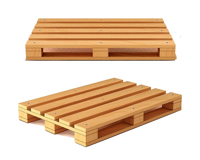 Pallet gỗ để hàng