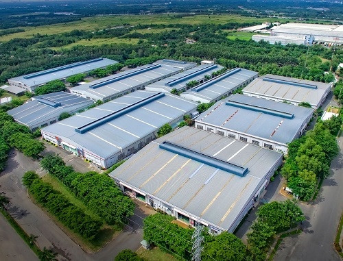 Kệ kho hàng tại KCN An Hiệp huyện Châu Thành tỉnh Bến Tre