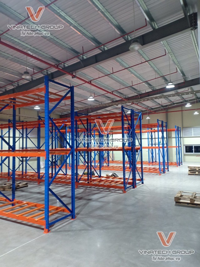 Kệ kho hàng tại công ty Greenfeed KCN Đồng Văn tỉnh Hà Nam 1