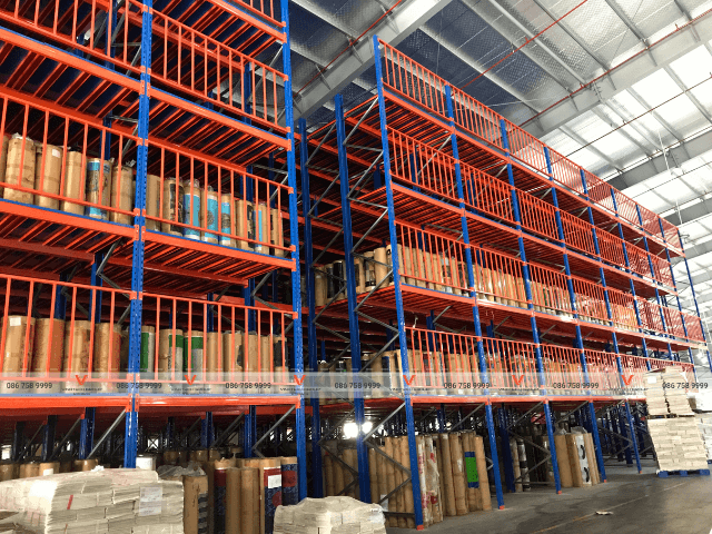 Kệ kho hàng tại công ty CP Casla KCN Châu Sơn TP Phủ Lý tỉnh Hà Nam 4