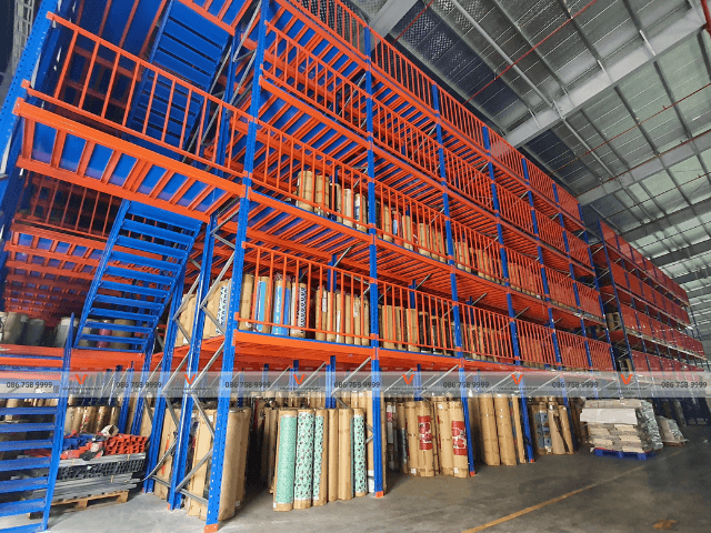 Kệ kho hàng tại công ty CP Casla KCN Châu Sơn TP Phủ Lý tỉnh Hà Nam 5