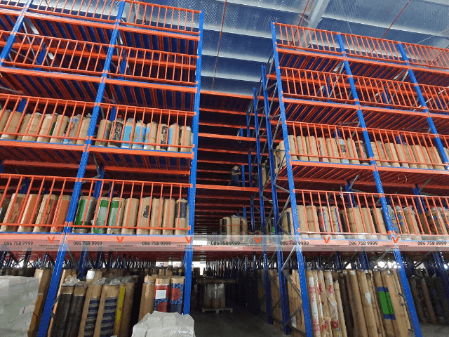 Kệ kho hàng tại công ty CP Casla KCN Châu Sơn TP Phủ Lý tỉnh Hà Nam 6
