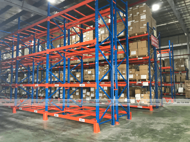 Kệ kho hàng tại công ty Sakura KCN VSIP II tỉnh Bình Dương 3