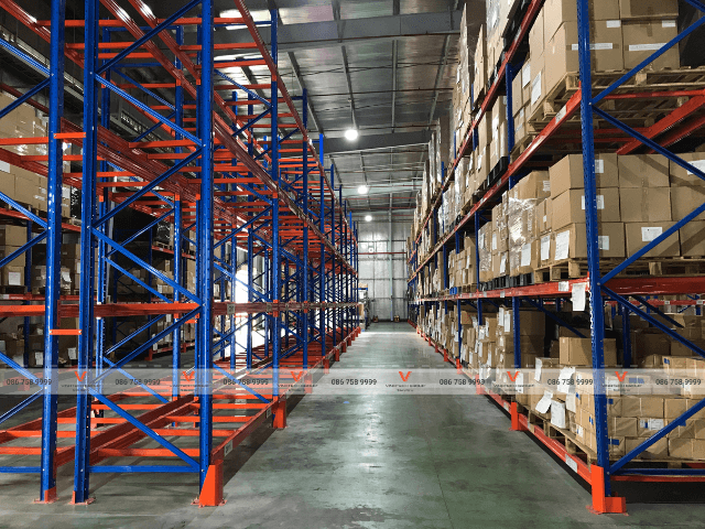 Kệ kho hàng tại công ty Sakura KCN VSIP II tỉnh Bình Dương 6
