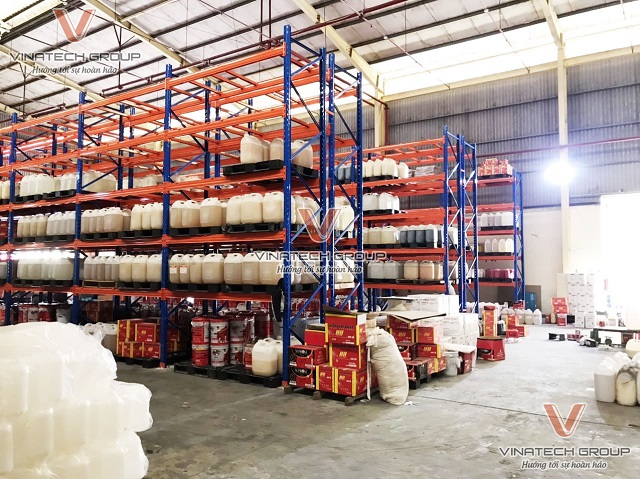 kệ kho hàng tại công ty sơn Hiệp Phát cụm công nghiệp Hoàng Gia tỉnh Long An 6
