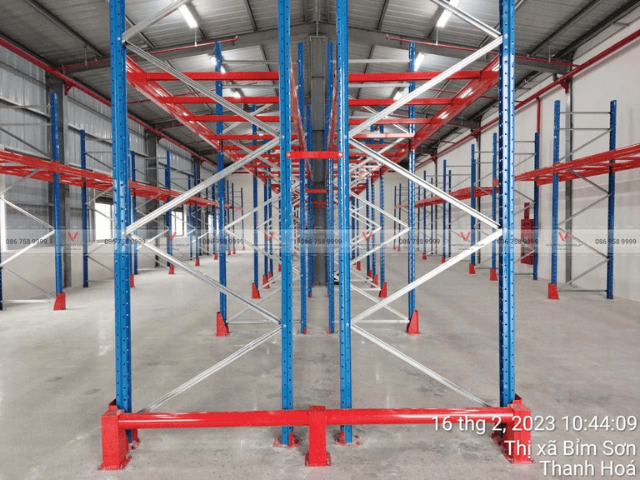 Kệ kho hàng tại công ty TNHH STECH VINA VN KCN Bỉm Sơn Thanh Hóa 3