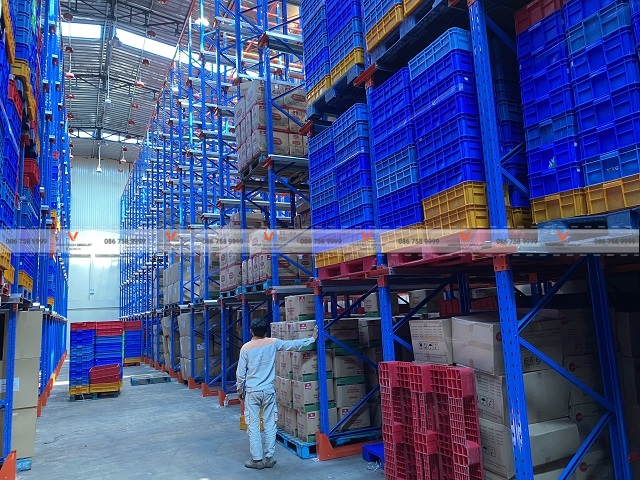 Kệ kho hàng tại công ty VIFON Quận Tân Phú TPHCM 3