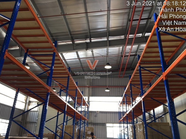 Kệ kho hàng tại KCN An Dương huyện An Dương TP Hải Phòng 2