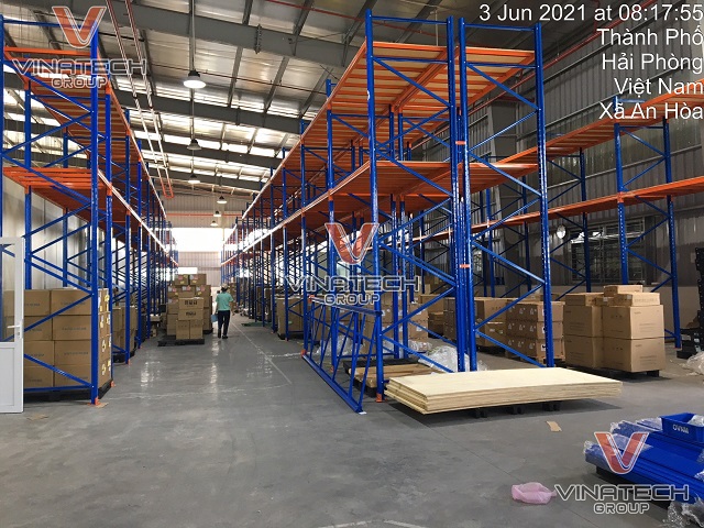 Lắp đặt kệ Selective tại KCN An Dương TP Hải Phòng