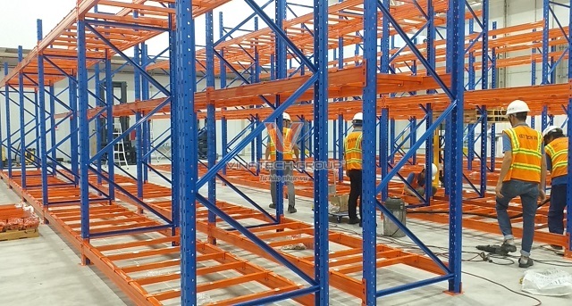 kệ kho hàng tại KCN Cam Liên huyện Lệ Thủy tỉnh Quảng Bình 2